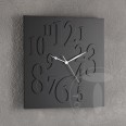 Wall clock MIX BLACK